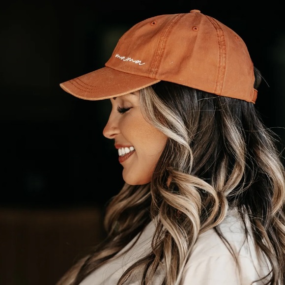 NWT SPORTSMAN MAMA BASEBALL CAP 🧢 IN RUST 🧡, Sz.OS, BNWT - Picture 3 of 14